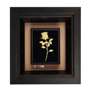 تابلو طلاکوب زرکات طرح گل رز مدل F242