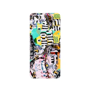 MAHOOT Collage of Teared Paper Cover Sticker for Samsung Galaxy M12