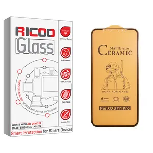 ricoo +HD Ceramics Screen Protector For Apple اپل iPhone X