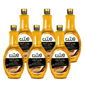 روغن کنجد فرابکر ورژن - 1 لیتر بسته 6 عددی