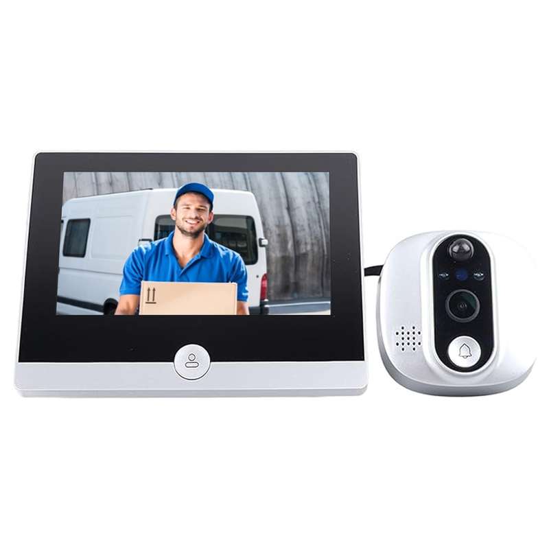 چشمی دیجیتال هوشمند درب مدل Tuya WIFI 2.4 GHz