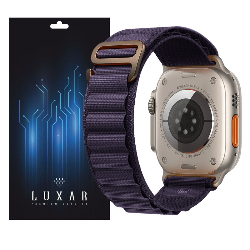 بند لوکسار مدل Alpine Loop silicone 2 -500 مناسب برای اپل واچ 42/44/45/49 میلی متری سری 1/2/3/4/5/6/7/8/SE/ULTRA