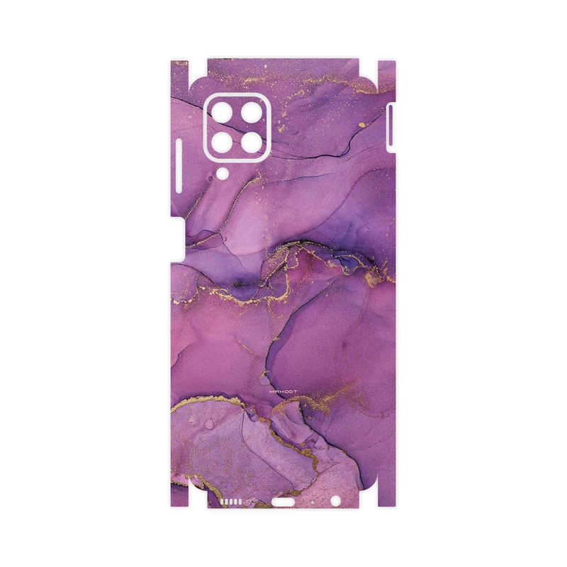 برچسب پوششی ماهوت مدل Purple Marble-FullSkin مناسب برای گوشی موبایل سامسونگ Galaxy M32
