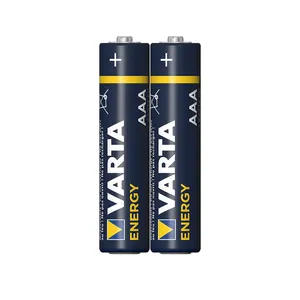 باتری آلکالاین نیم قلمی وارتا مدل Energy AAA Alkaline بسته دو عددی