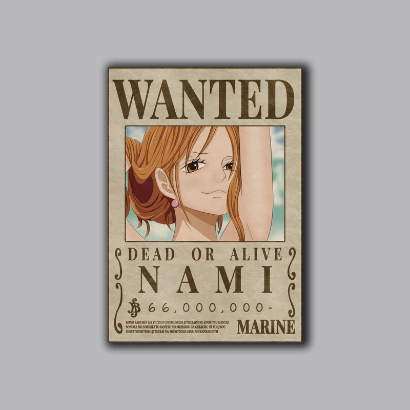 تابلو شاسی مدل انیمه وان پیس One Piece کد LA-10369