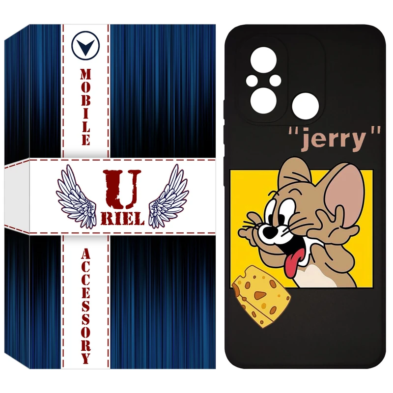 کاور یوریل مدل KSH کد 11 طرح جری مناسب برای گوشی موبایل شیائومی Redmi 12C