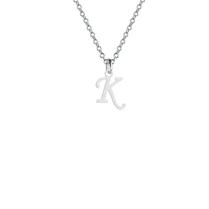 گردنبند نقره زنانه هایکا مدل حرف لاتین K کد n.ha2-46