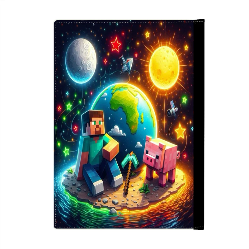 کلاسور پاد آفرین مدل فانتزی طرح گیم بازی ماینکرافت کد p865