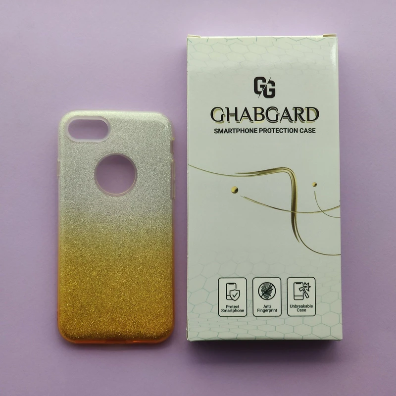 کاور قاب گارد مدل ژله ای ساده اکلیلی مناسب برای گوشی موبایل اپل iPhone 7/8/SE 2020/SE 2022