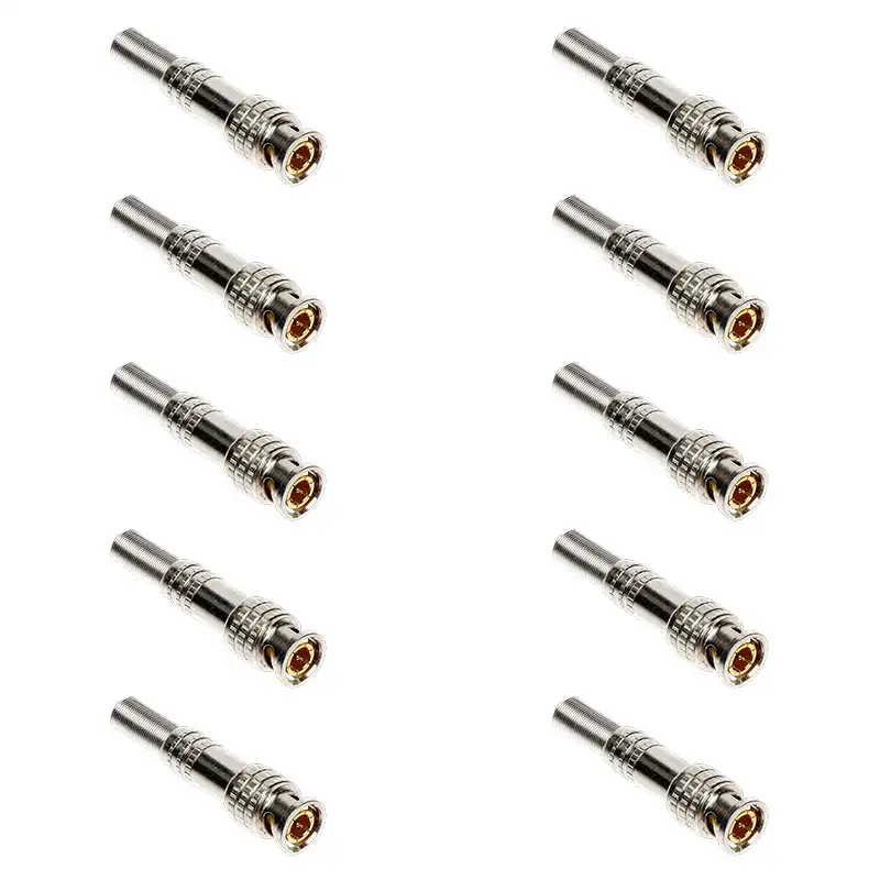 فیش bnc مدل نارنجکی سیلور بسته 10 عددی