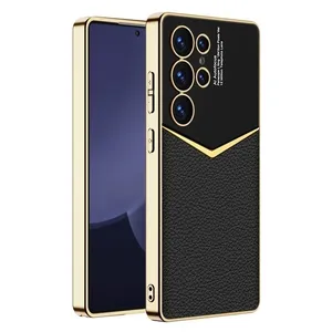 کاور مدل Vertu Leather مناسب برای گوشی موبایل سامسونگ Galaxy S25 Ultra
