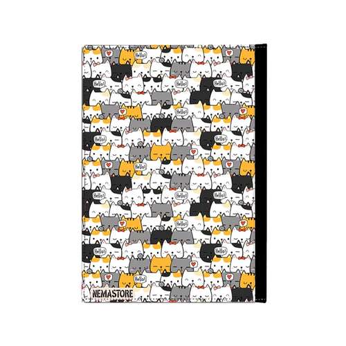 کلاسور نمااستور مدل فانتزی گربه های بازیگوش کد 1007