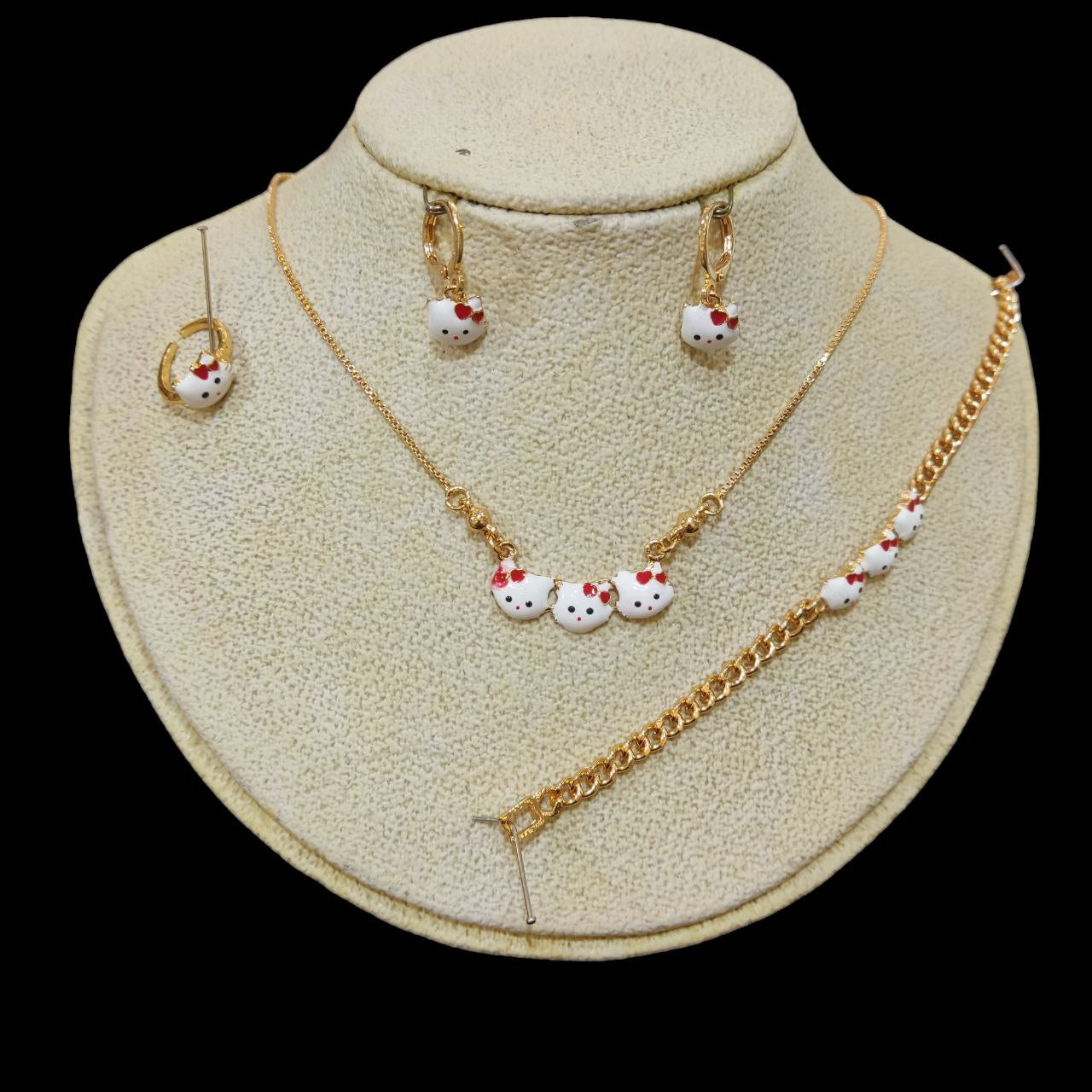 ست دخترانه مدل گربه کیتی کد 02 ست دخترانه مدل گربه کیتی کد 02