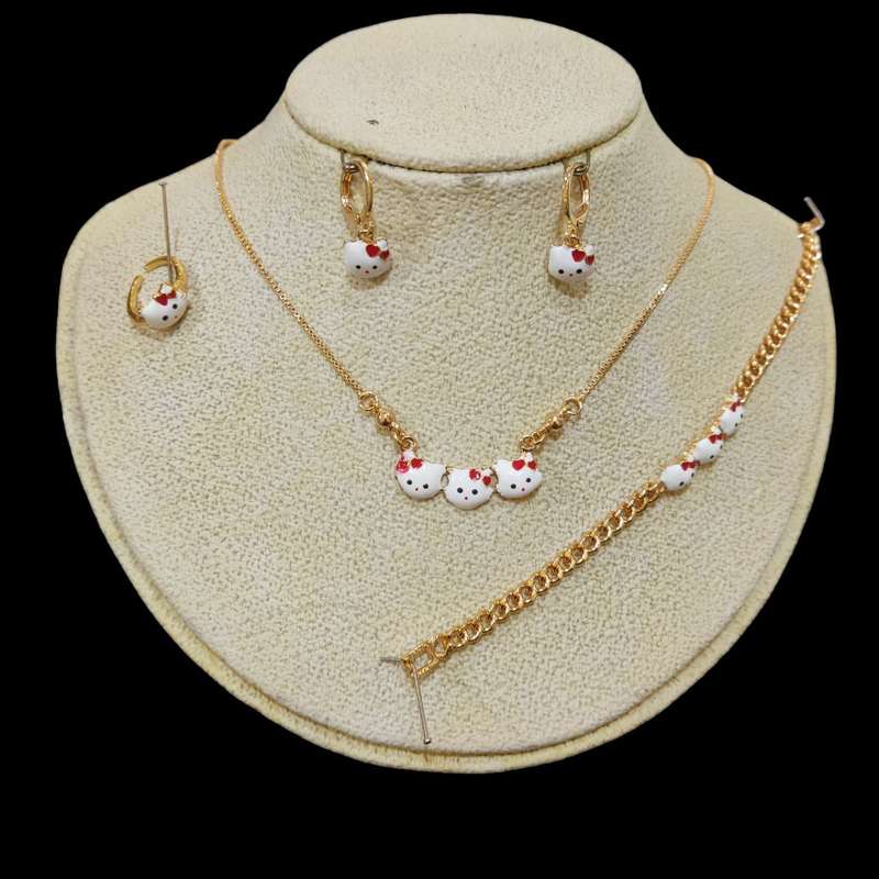 ست دخترانه مدل گربه کیتی کد 02 ست دخترانه مدل گربه کیتی کد 02