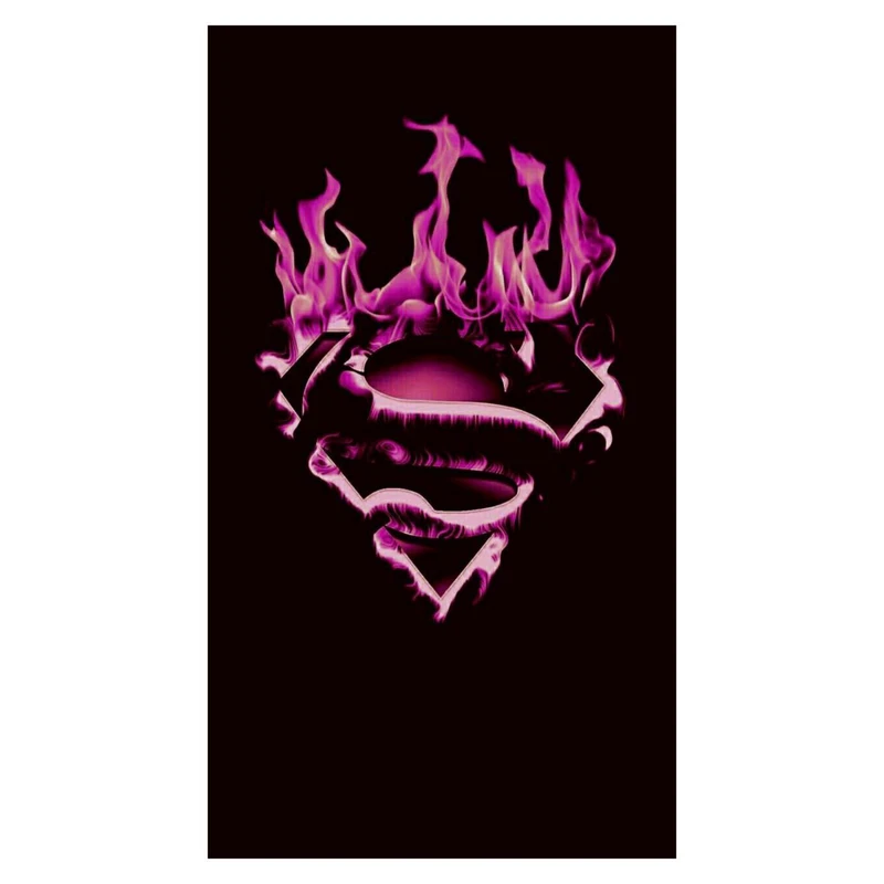 استیکر پارچه و لباس پاد آفرین مدل سوپرمن کد 2926