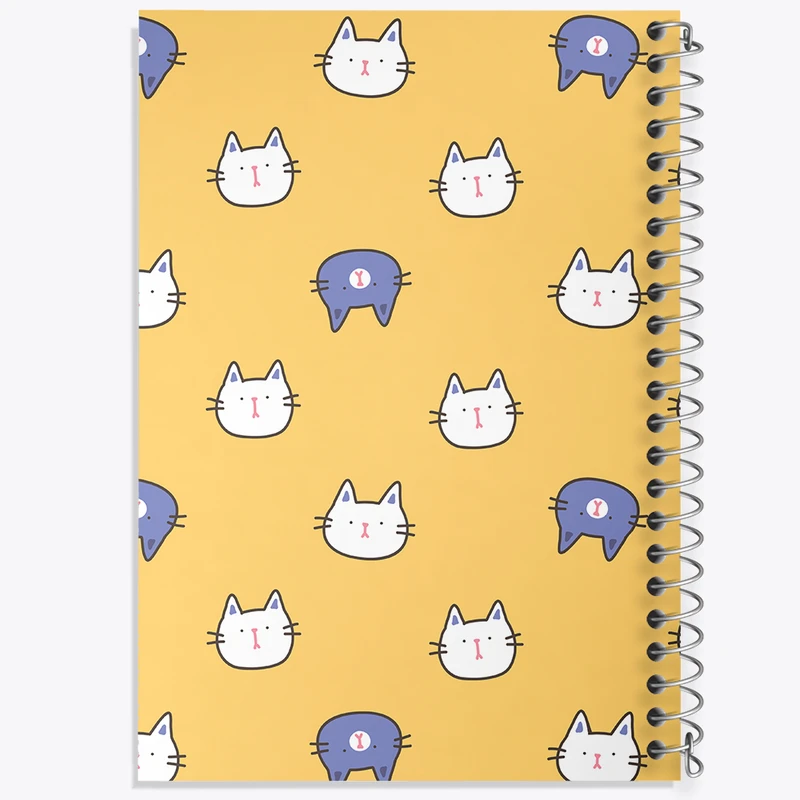 دفتر نت موسیقی 50 برگ خندالو مدل گربه (Cat) کد N1298