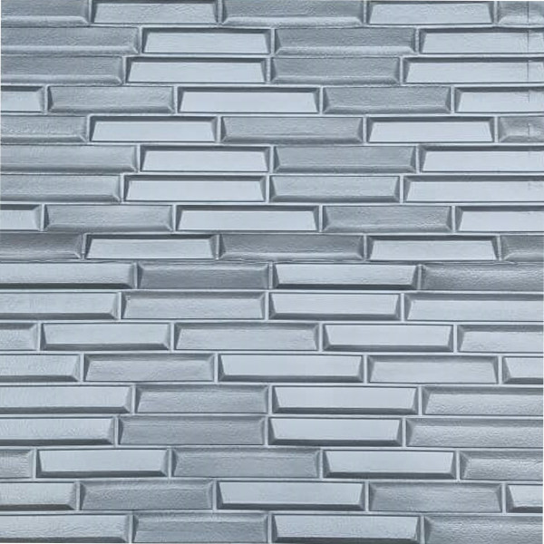 دیوارپوش مدل فومی پشت چسب دار طرح آجر مشبک بسته 5 عددی