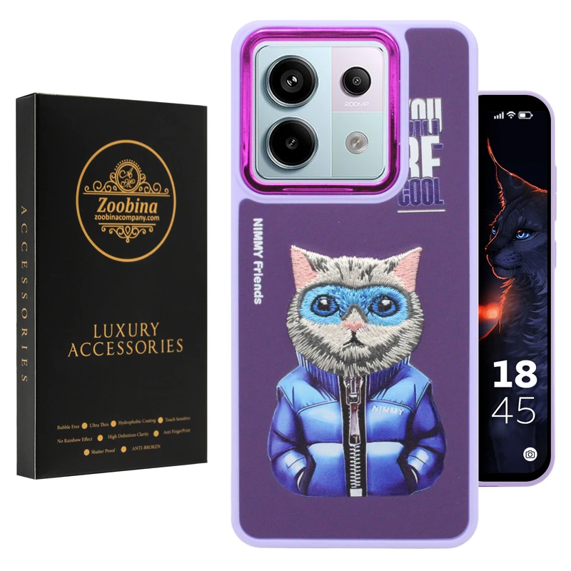  کاور زوبینا مدل Kimmy مناسب برای گوشی موبایل شیائومی Redmi Note 13 Pro 5G