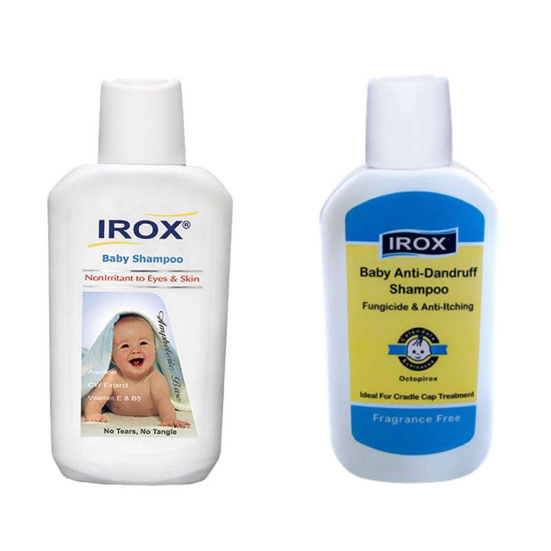 شامپو ضدشوره کودک ایروکس مدل octopirox حجم ۲۰۰ میلی لیتر به همراه شامپو سر کودک