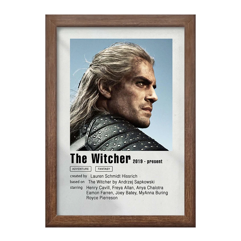 تابلو خندالو طرح ویچر (The Witcher) کد F11295