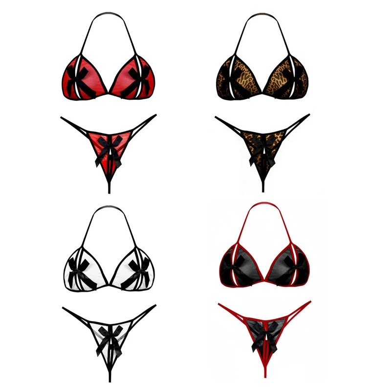 ست شورت و سوتین زنانه کد 1265 بسته 4 عددی