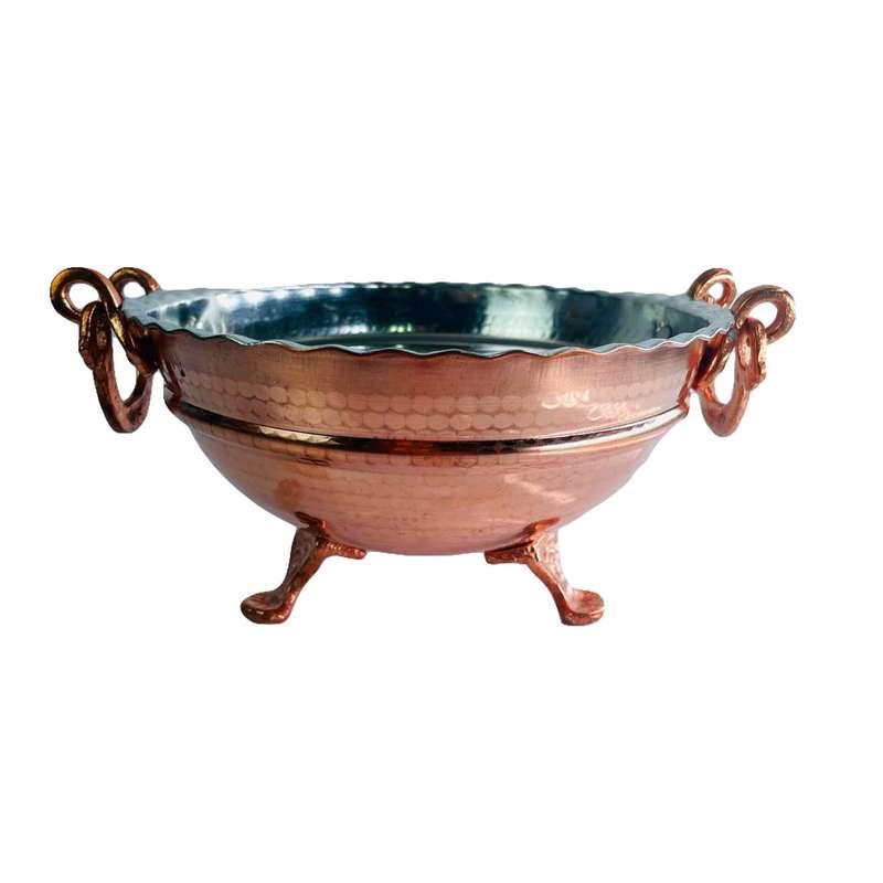 کاسه مسی مدل گوشواره ای 8989