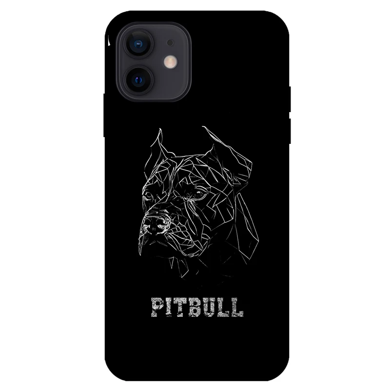 کاور مگافون طرح پیتبول مدل 1883 مناسب برای گوشی موبایل اپل Iphone 12 mini     
