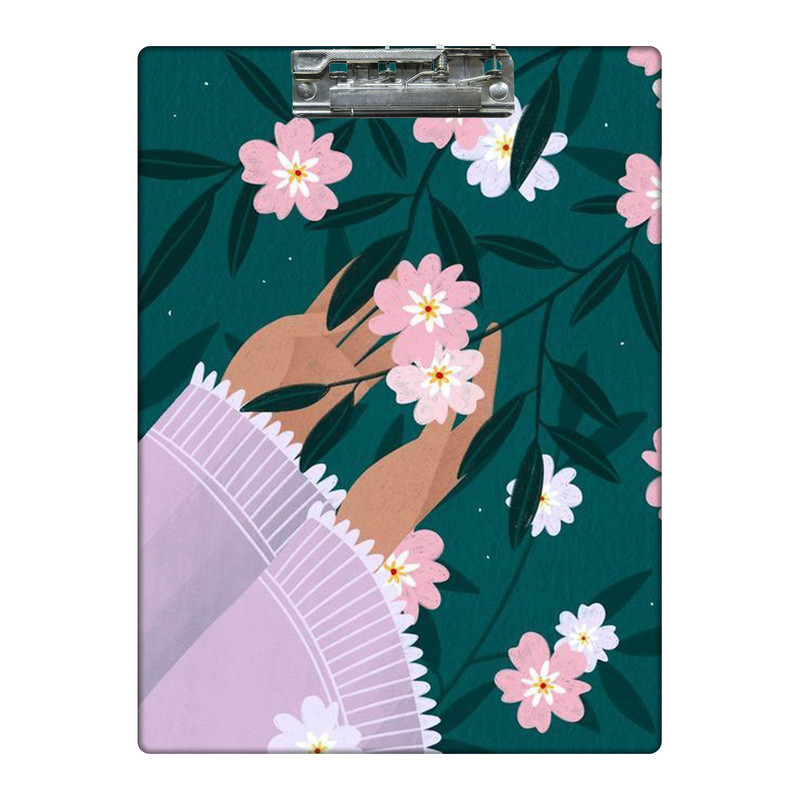 تخته شاسی طرح شکوفه گیلاس و شب کد 0165491 سایز A4