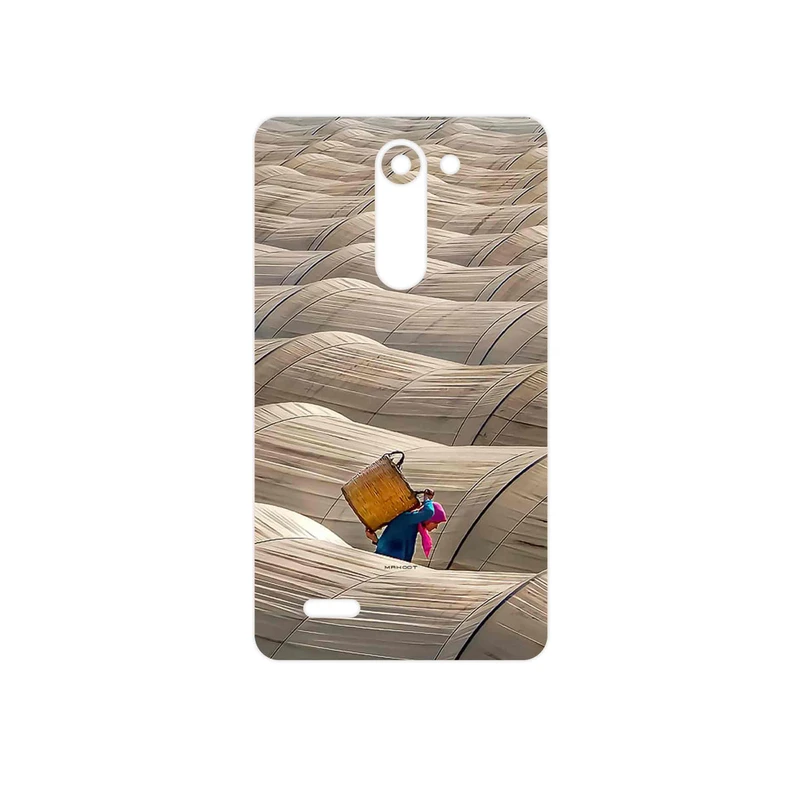 برچسب پوششی ماهوت مدل Strawberry Greenhouses مناسب برای گوشی موبایل ال جی L Bello