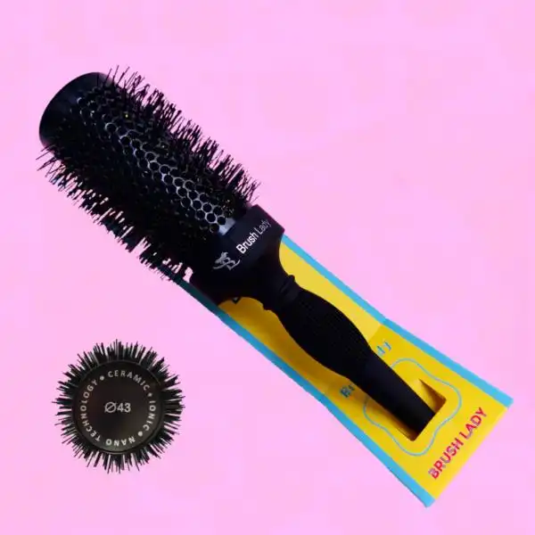 برس مو براش لیدی مدل سرامیکی کد  B143
