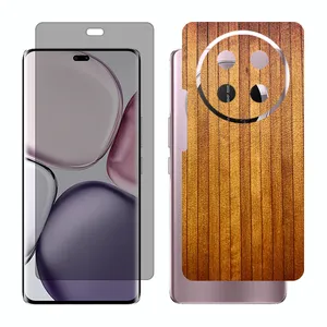 Glass Together model privacy screen protector suitable for Honor X9c mobile phone with back cover sticker