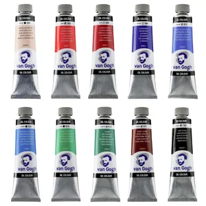 رنگ روغن ون گوگ کد S10 حجم 40 میلی لیتر بسته 10 عددی