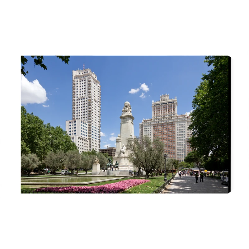 تابلو شاسی عرش طرح گردشگری اسپانیا مدل پلازا د اسپانا کد As6423