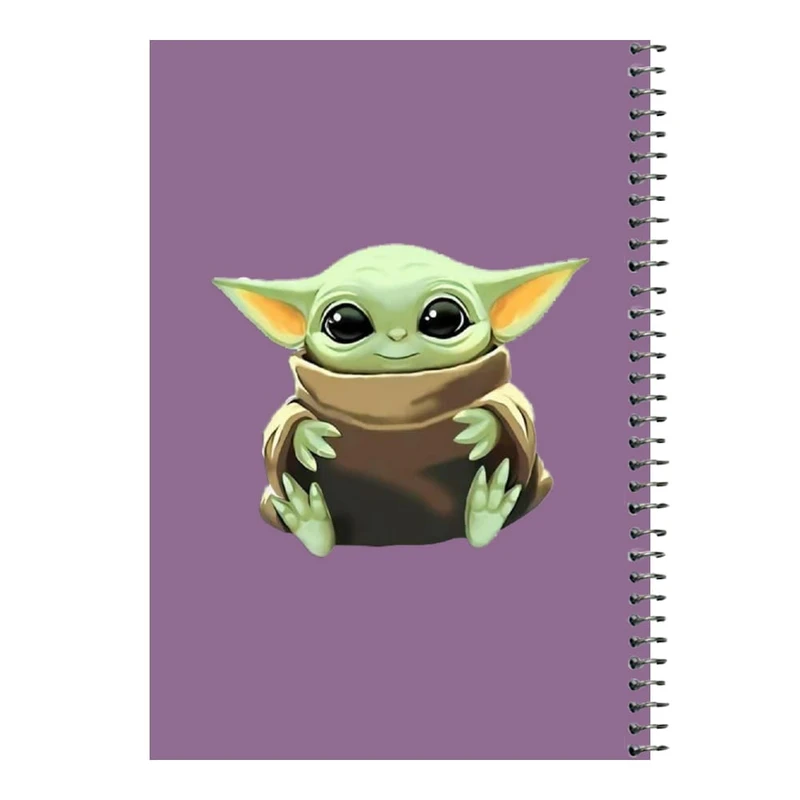 دفتر مشق 80 برگ اس جی مدل بیبی یودا کد 15