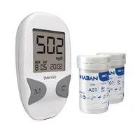 دستگاه تست قند خون دیابان مدل  SMM 1000 به همراه نوار تست قند خون مجموعه 2 عددی