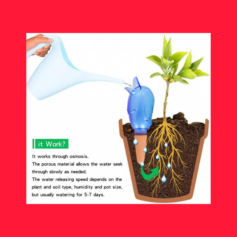 فتیله آبیاری مدل پرنده آبخوان بسته 2عددی