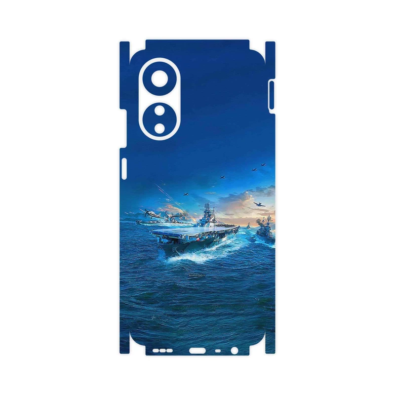 برچسب پوششی ماهوت مدل Warship-FullSkin مناسب برای گوشی موبایل اپو A78 4G