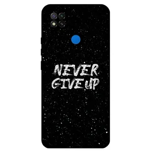 Megafone Never give up 1871 Cover For Xiaomi Redmi 9C / 9C NFC