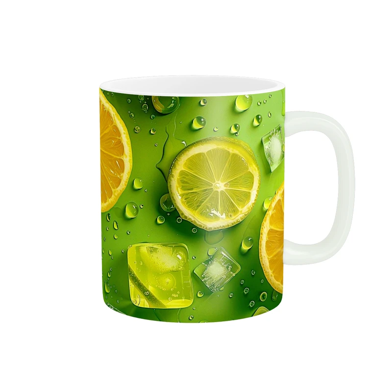 ماگ پاد آفرین طرح لیمو کد 3681