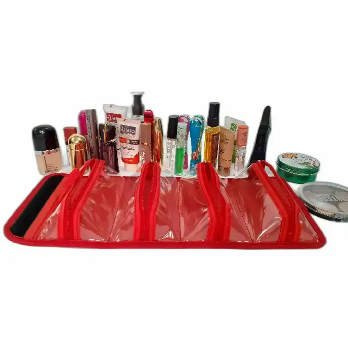 کیف لوازم آرایش زنانه مدل چهار جیب