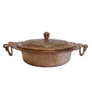 ماهیتابه مسی مدل دست ساز کد 31230