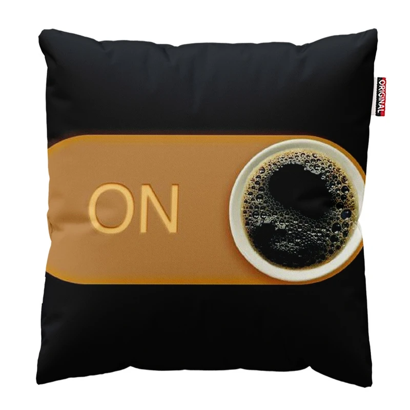 کوسن پاد آفرین مدل قهوه کد 805 سایز 30*30 سانتی متر