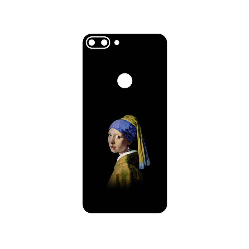 برچسب پوششی ماهوت مدل Girl with a Pearl Earring of Vermeer مناسب برای گوشی موبایل جی پلاس T10