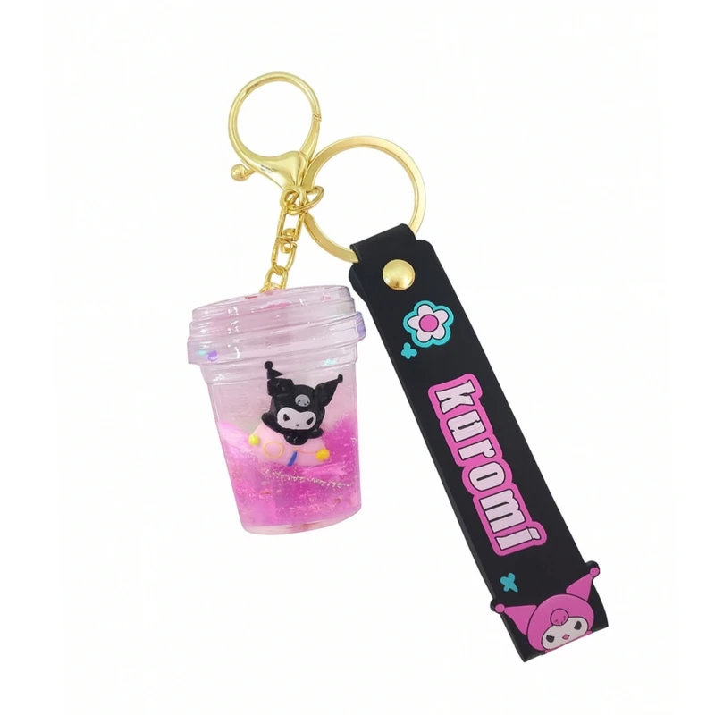 جاکلیدی مدل آکواریومی طرح کرومی و لیوان