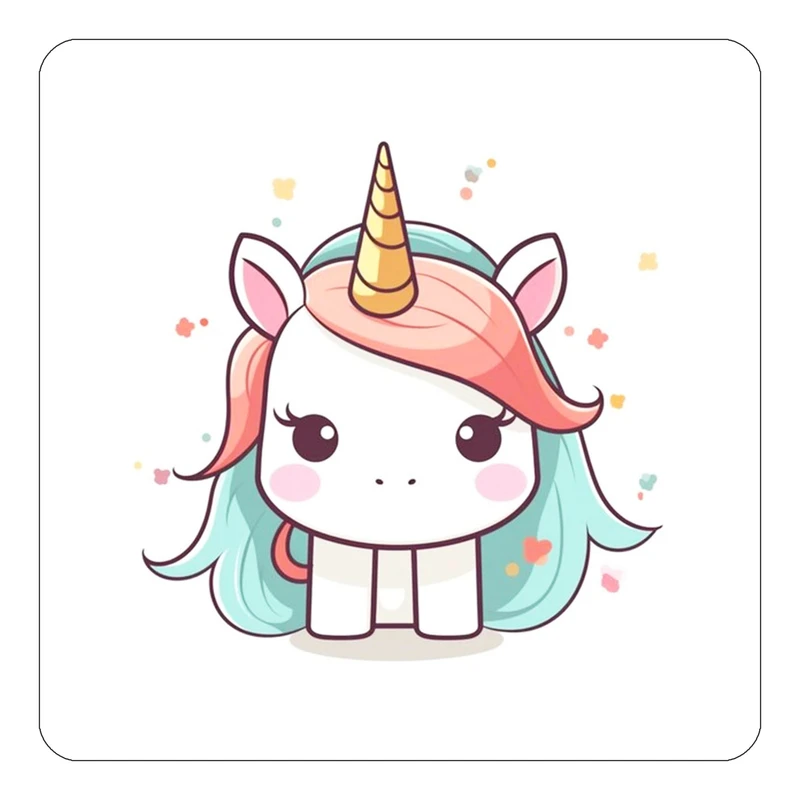 مگنت کاکتی طرح اسب تک شاخ و یونیکورن مدل mp29789