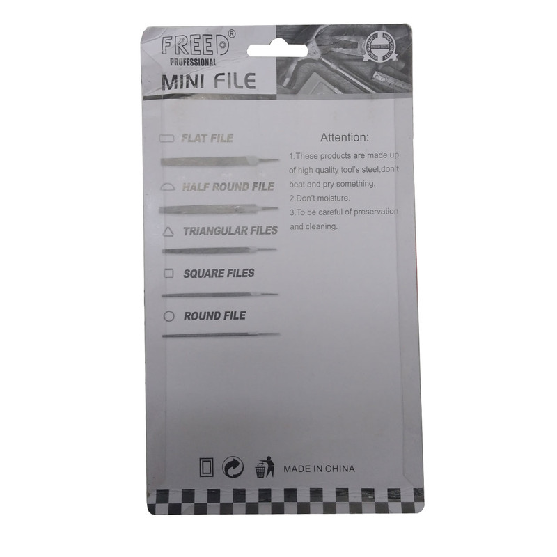 سوهان زرگری فرد کد MINI.6 مجموعه 6 عددی