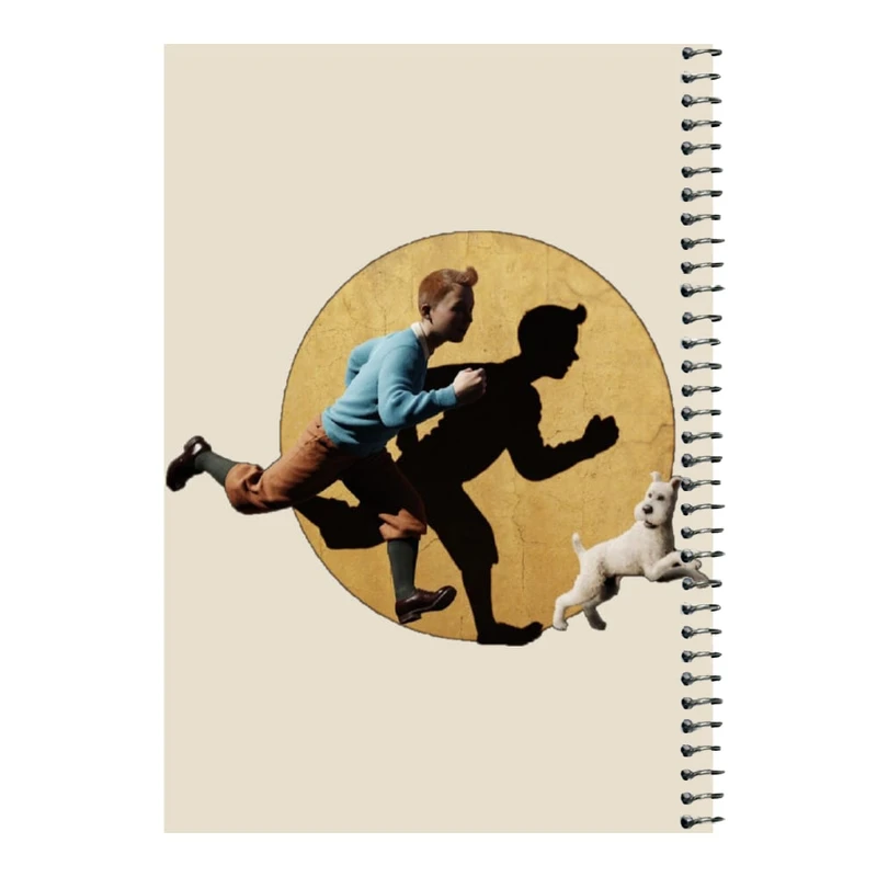 دفتر مشق 80 برگ اس جی مدل تن تن     