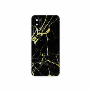 MAHOOT Graphite-Gold-Marble Cover Sticker for Realme 7 5G