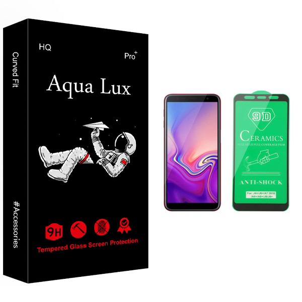 محافظ صفحه نمایش سرامیکی آکوا لاکس مدل +Pro مناسب برای گوشی موبایل سامسونگ Galaxy J6 Plus