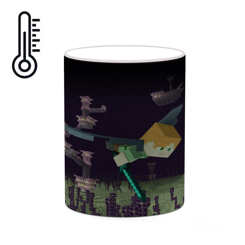 ماگ حرارتی کاکتی طرح ماینکرافت minecraft مدل mgh41149